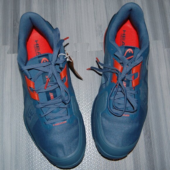 Head Sprint Pro 3.5 Bluestone Orange Tennis Shoes Men's Size 11 New in Box - Picture 13 of 16
